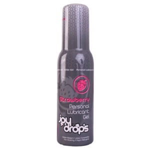 Braškinis lubrikantas-kremas Joy Drops (100ml)