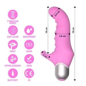 Feelz Toys vibratorius Fonzie (rožinis)