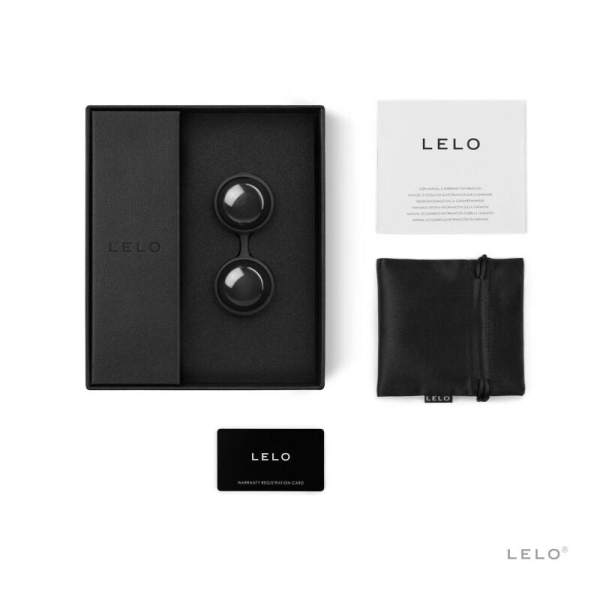 LELO Luna Mini vaginaliniai rutuliukai (juodi)