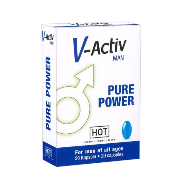 Maisto papildas HOT V-Activ Potenz-Caps