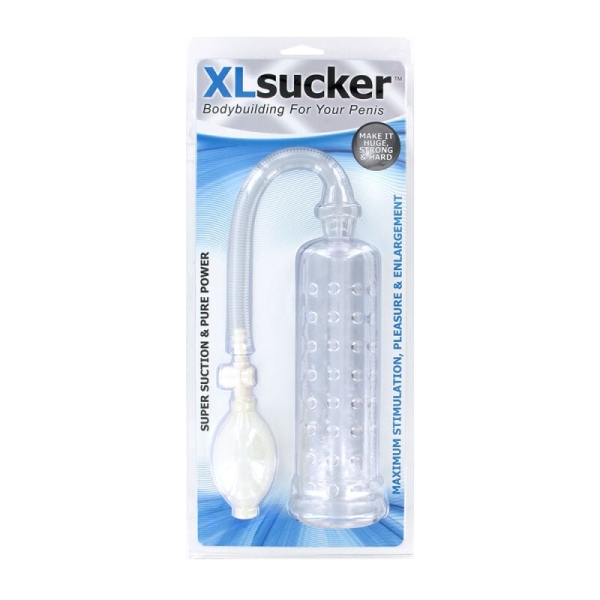 Penio pompa XL Sucker (skaidri)