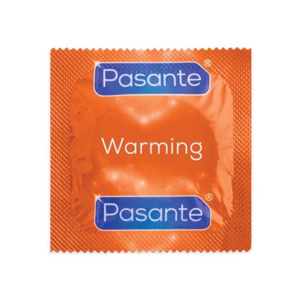 Prezervatyvai Pasante Warming (1 vnt.)