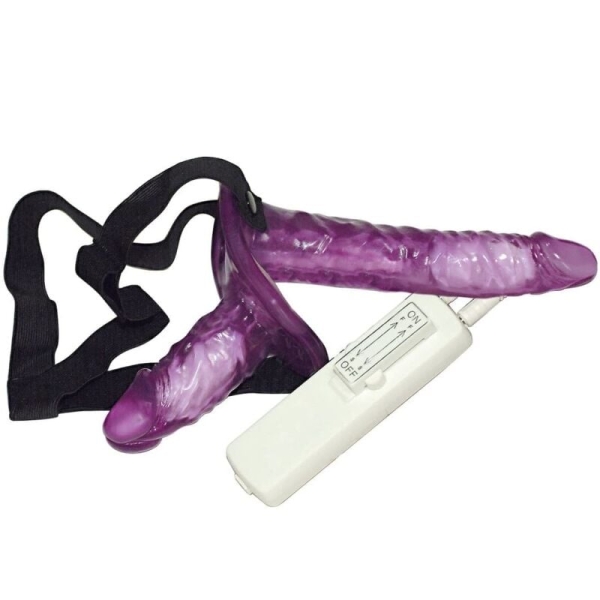 Strap-on Dvigubas įsiskverbimas