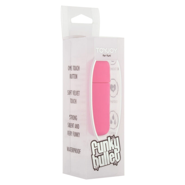 Vibruojanti rožinė kulka Funky