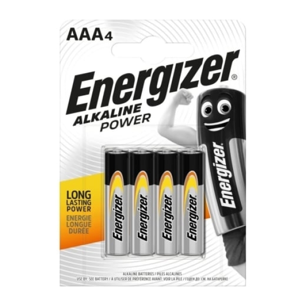 Energizer AAA elementai (4vnt.)