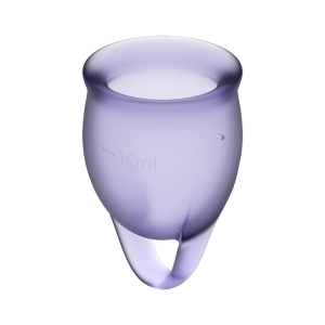 Menstruacinės taurelės Feel Confident (violetinės)