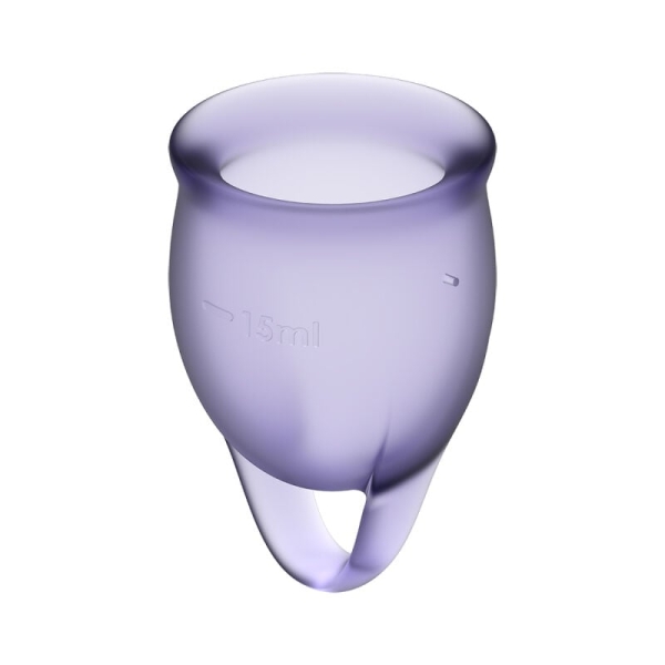 Menstruacinės taurelės Feel Confident (violetinės)