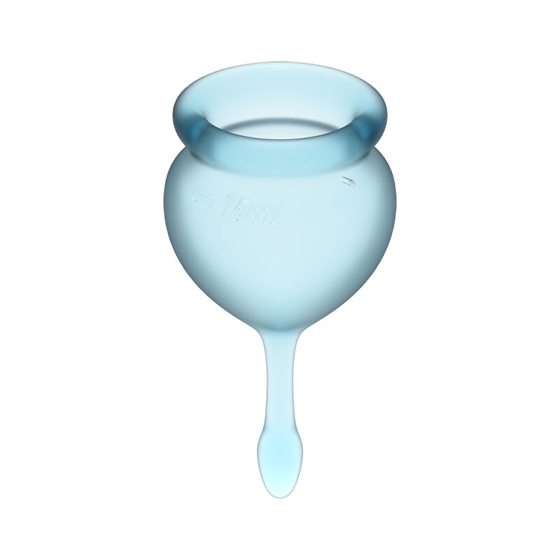 Menstruacinės taurelės Feel Good (mėlynos) Menstruacinės taurelės Feel Good (mėlynos)