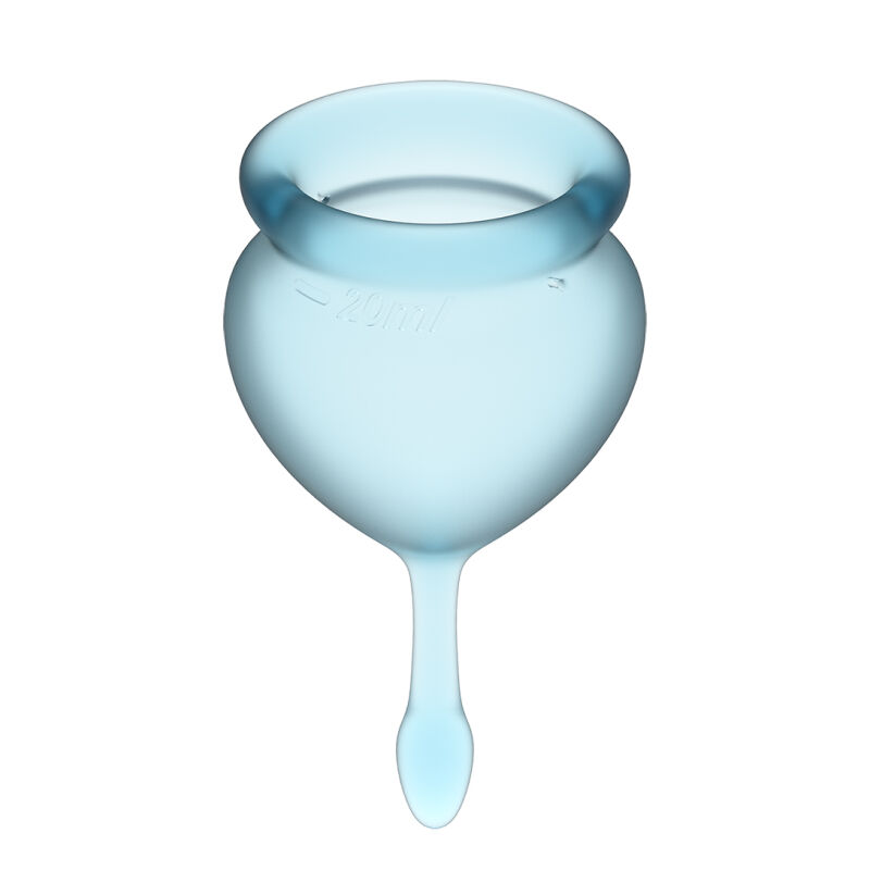 Menstruacinės taurelės Feel Good (mėlynos) Menstruacinės taurelės Feel Good (mėlynos)