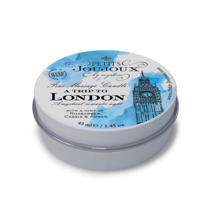 Petits Joujux masažo aliejus – žvakė London