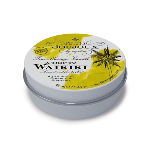 Petits Joujux masažo aliejus - žvakė Waikiki