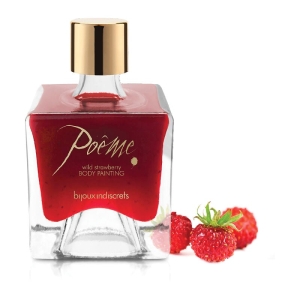 Tapyba ant kūno Poeme (laukinės braškės) 50 g