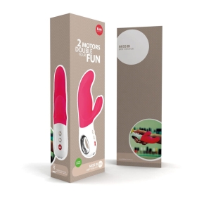 Įkraunamas vibratorius Fun Factory MISS BI (rožinis)