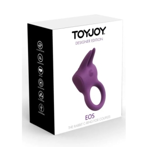 Penio žiedas Padūkęs zuikis (purpurinis)