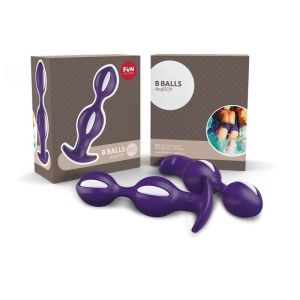 Analiniai rutuliukai B BALLS (balta/violetinė)