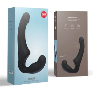 Bejuostis Strap on Share (juodas)
