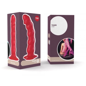 Dildo Tiger (raudonas)