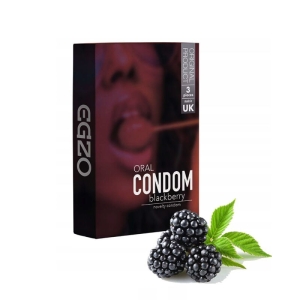 Egzo oraliniai prezervatyvai Blackberry (3 vnt.)