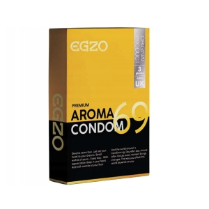Egzo prezervatyvai Aroma (3 vnt.)