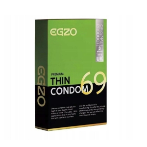 Egzo prezervatyvai Thin (3 vnt.)