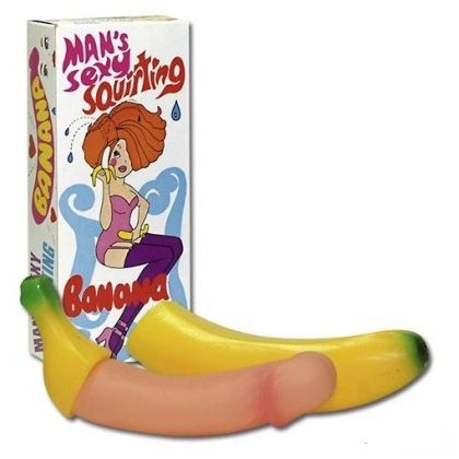 Erotinis žaislas Linksmasis bananas Erotinis žaislas Linksmasis bananas