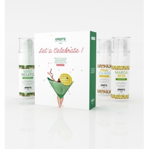 Exsens masažo aliejų rinkinukas Šventinė nuotaika (3x 30 ml)