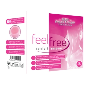 Hot Fantasy tamponai Feel free (10 vnt)