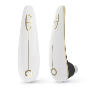 Klitorio stimuliatorius Womanizer Plus (baltas)