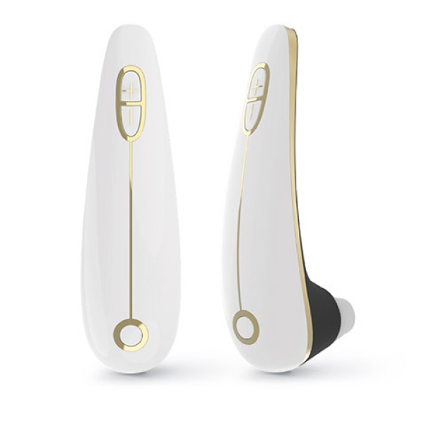 Klitorio stimuliatorius Womanizer Plus (baltas)