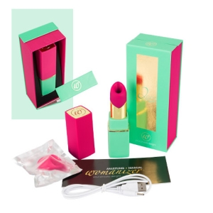 Klitorio stimuliatorius Womanizer W 2GO (mėtinis/rožinis)