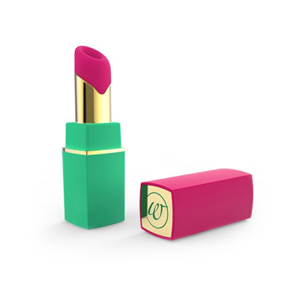 Klitorio stimuliatorius Womanizer W-2GO (mėtinis/rožinis)