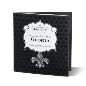 Krūtų puošmena Gloria Set Black