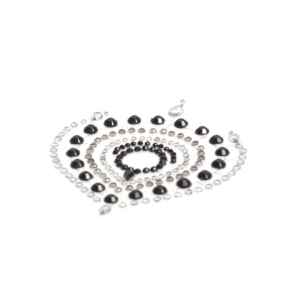 Kūno puošmena Bijoux Indiscrets Black & Silver