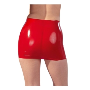Latekso sijonas Red Mini
