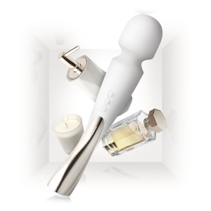 LELO SMART WAND masažuoklis – Large (dramblio kaulo)
