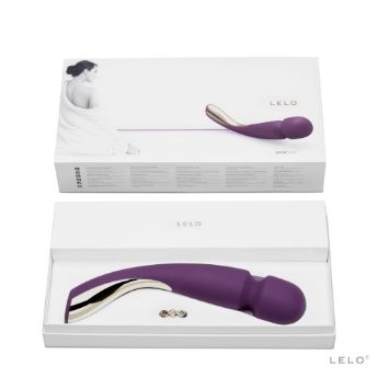 LELO SMART WAND masažuoklis – Large (violetinis) LELO SMART WAND masažuoklis – Large (violetinis)