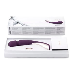LELO SMART WAND masažuoklis – Medium (tamsiai violetinis)
