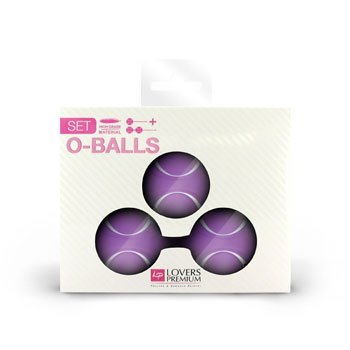 Lovers Premium – O rutuliukų rinkinys (purpuriniai) Lovers Premium – O rutuliukų rinkinys (purpuriniai)