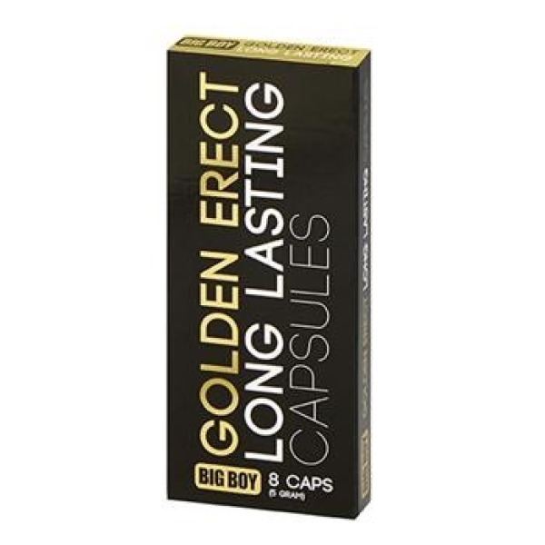 Maisto papildas Big Boy - Golden Erect (8 kaps)