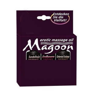 Masažo aliejų rinkinukas Magoon (3 x 50 ml)