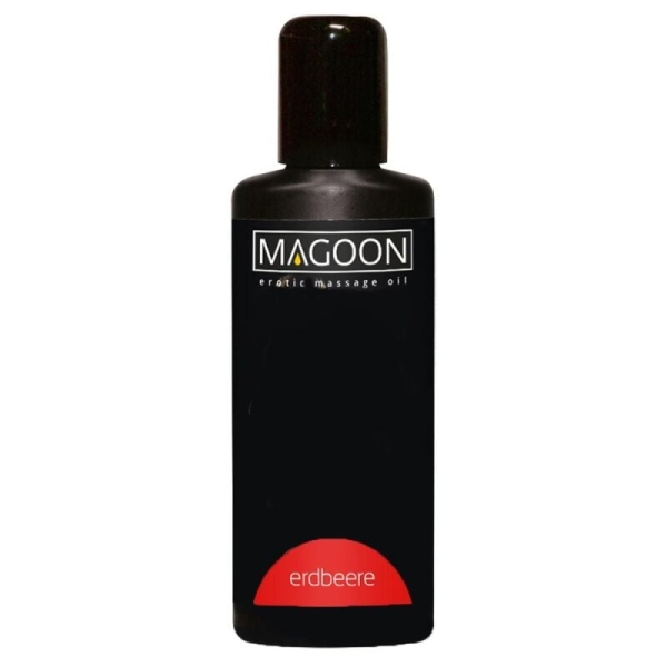 Masažo aliejus Magoon Braškė (100ml)