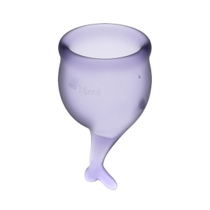 Menstruacinės taurelės Feel Secure (violetinės)