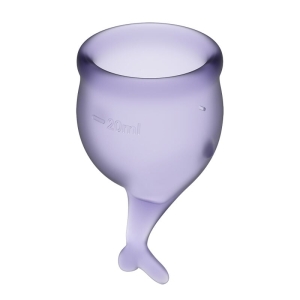 Menstruacinės taurelės Feel Secure (violetinės)