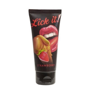 Oralinis lubrikantas Braškių skonis (100 ml)