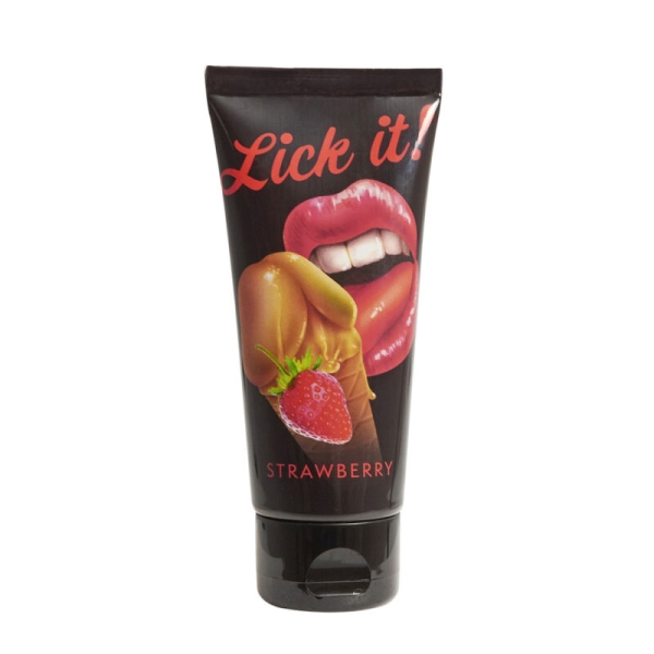 Oralinis lubrikantas Braškių skonis (100 ml)