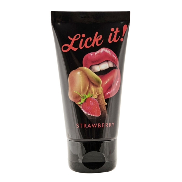 Oralinis lubrikantas Braškių skonis (50 ml)