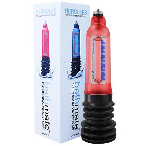 Penio pompa Bathmate Hercules Hydropump (raudona) Penio pompa Bathmate Hercules Hydropump (raudona)