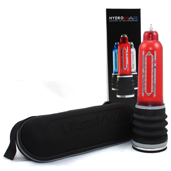 Penio pompa Bathmate Hydromax X30 (Raudona) Penio pompa Bathmate Hydromax X30 (Raudona)