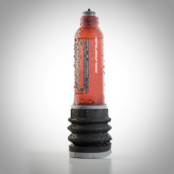 Penio pompa Bathmate Hydromax X30 (Raudona) Penio pompa Bathmate Hydromax X30 (Raudona)