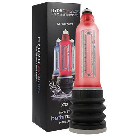 Penio pompa Bathmate Hydromax X30 (Raudona) Penio pompa Bathmate Hydromax X30 (Raudona)